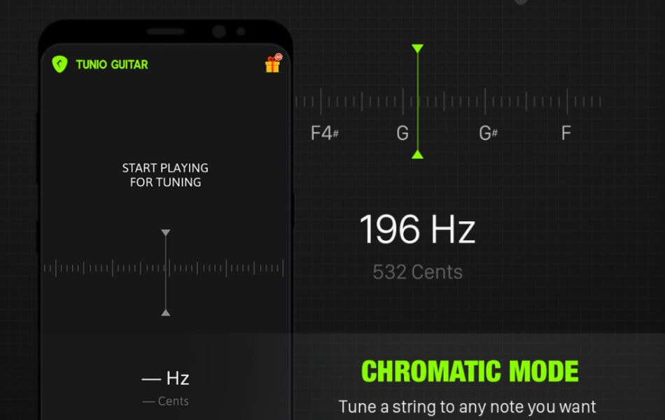 Guitar Tunio Is A Chromatic Tuner App