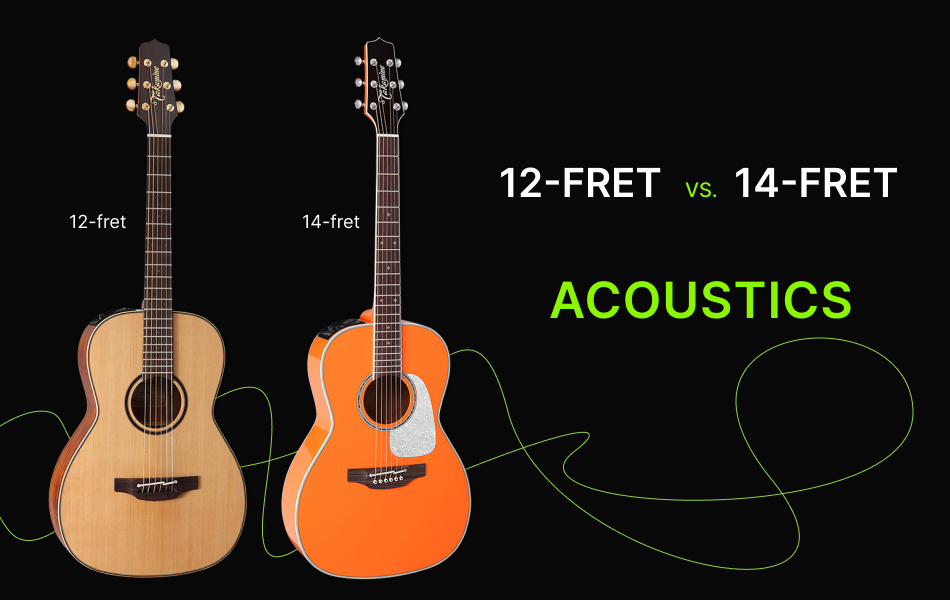 12-fret vs. 14-fret acoustic guitars
