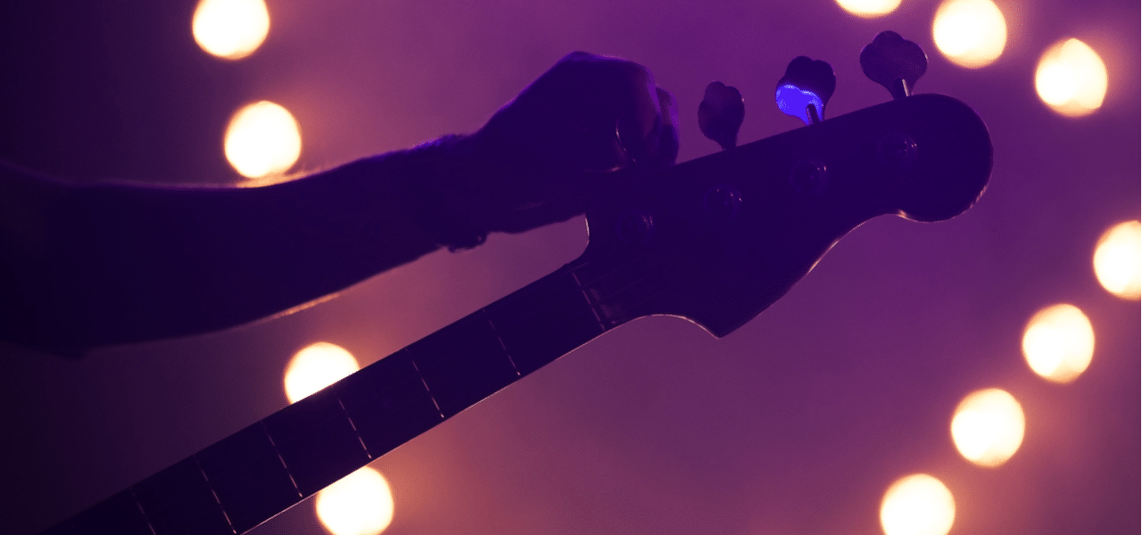 How To Tune A Bass Guitar Guitar Tuner Guitar Tunio