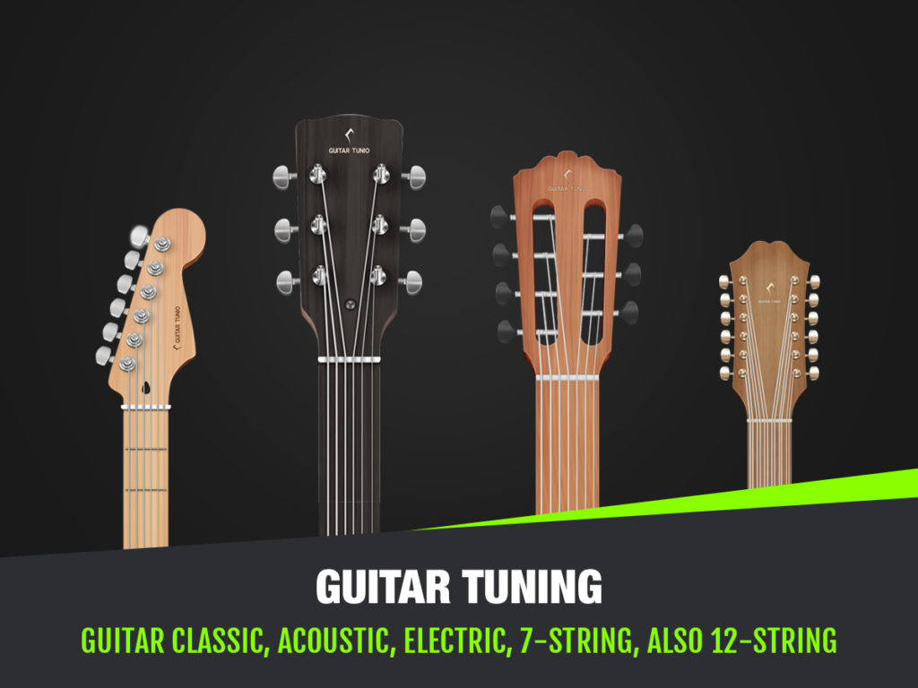 Top-rated guitar tuner app with all guitar tunings