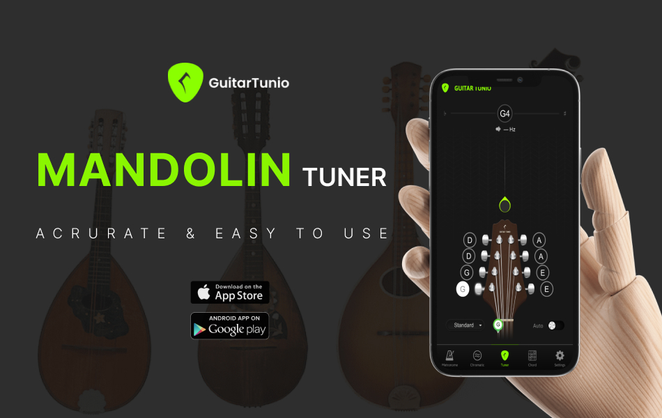 Guitar Tunio - the best mandolin tuner app