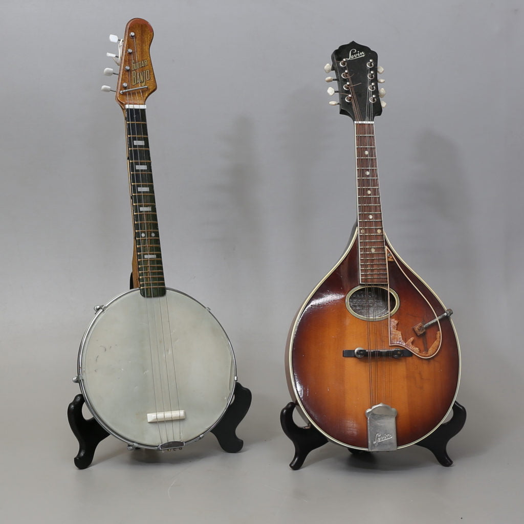Banjo's and mandolin's body