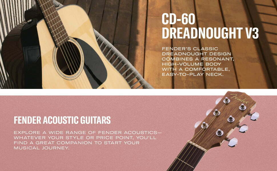Fender CD-60 Dreadnought V3