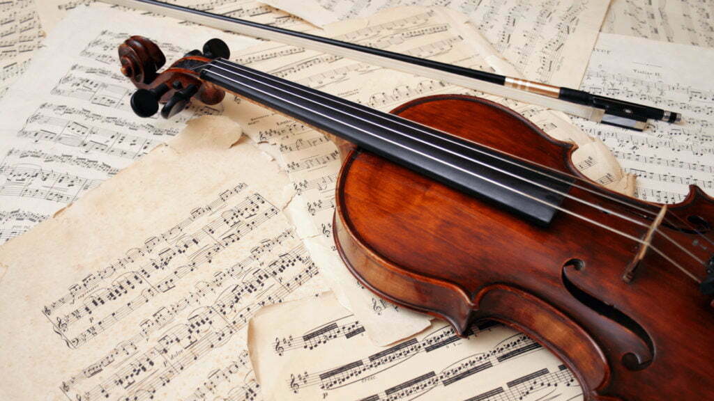 Violin sheet music