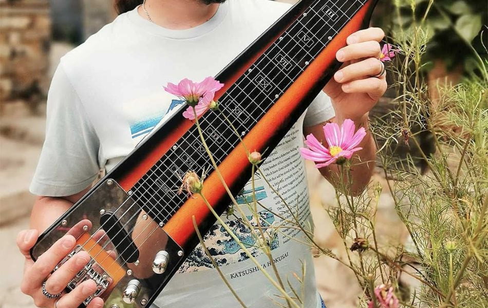 Lap steel 8 string guitar is not suitable for beginners