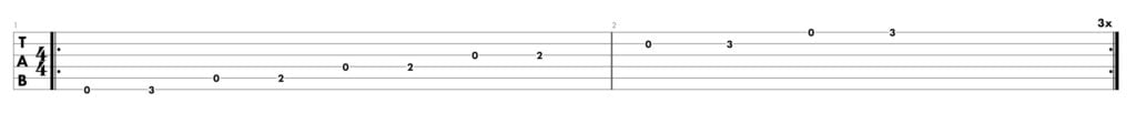 Open position scale tab.