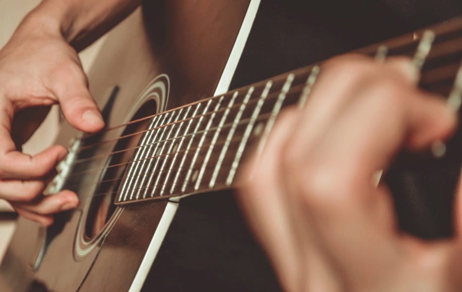 Try different strumming patterns