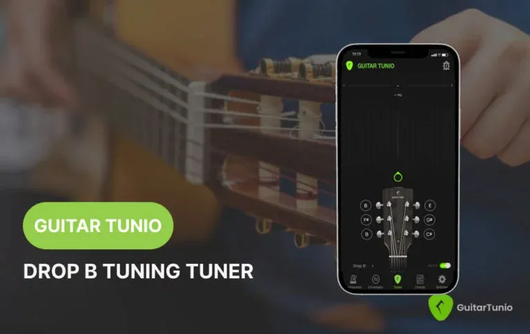 Drop B Guitar Tuner
