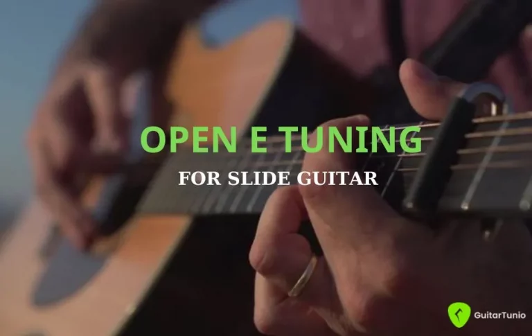 Open E Tuning For Slide Guitar