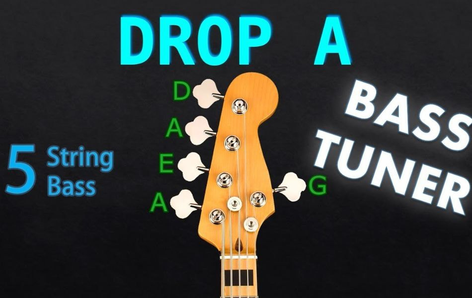 Drop A bass tuning