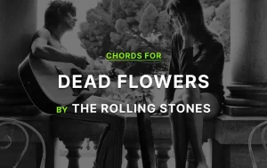 Chords For Dead Flowers By The Rolling Stones