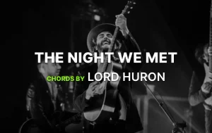 The Night We Met Chords By Lord Huron