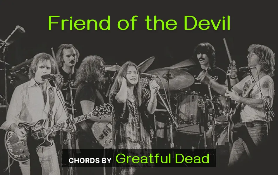 Friend Of The Devil Chords by Grateful Dead