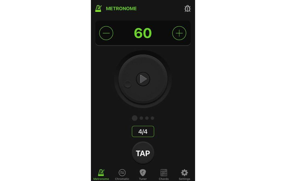 Guitar Tunio An Metronome App In 3/4