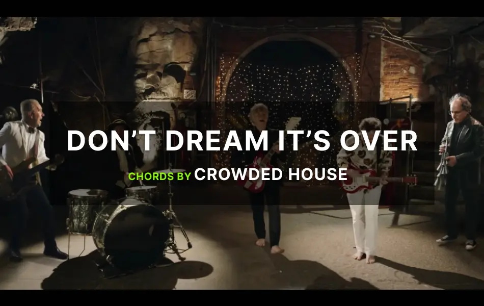 Dont Dream Its Over Chords by Crowded House