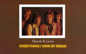Everything I Own Chords By Bread