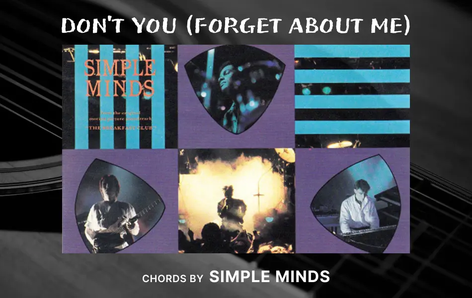 Don't You Forget About Me Chords by Simple Minds