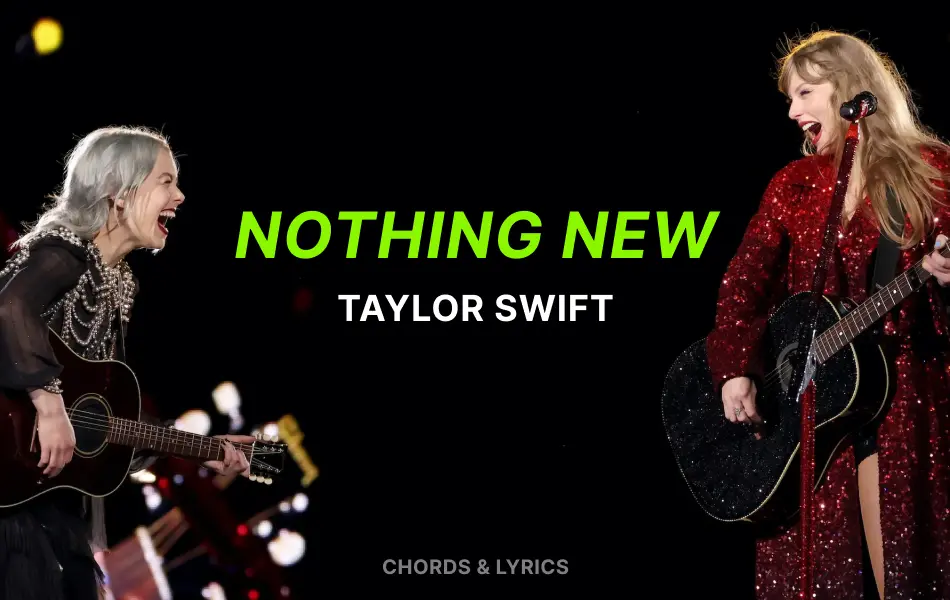 Nothing New Chords by Taylor Swift