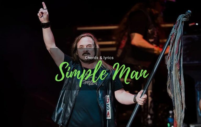 Simple Man Chords By Lynyrd Skynyrd