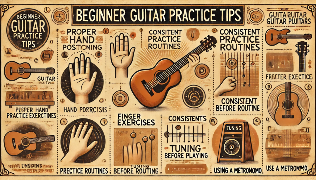 Beginner Guitar Practice Tips